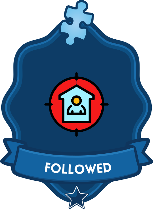 Was followed by someone Followed