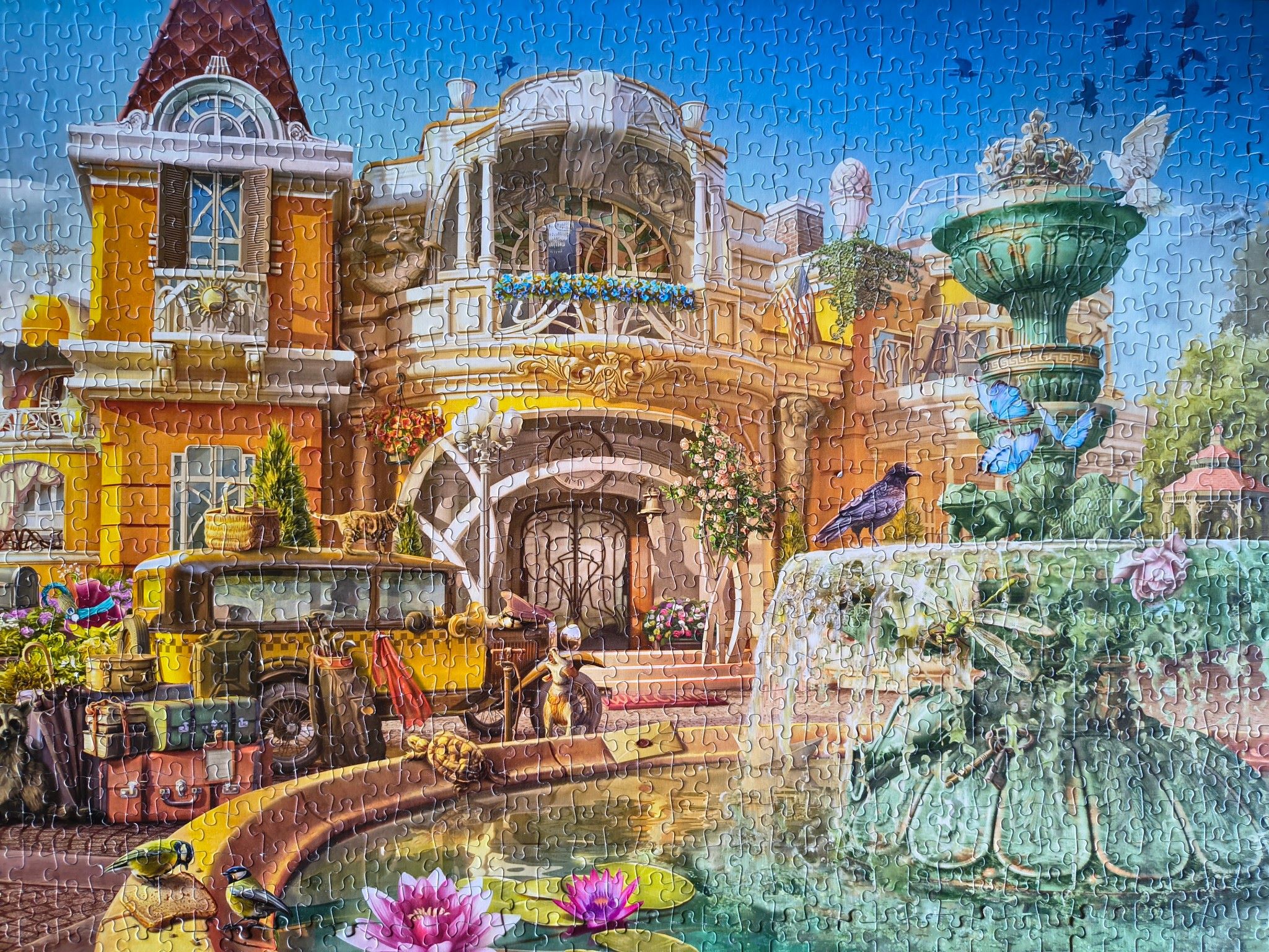Powiększony obrazek puzzli