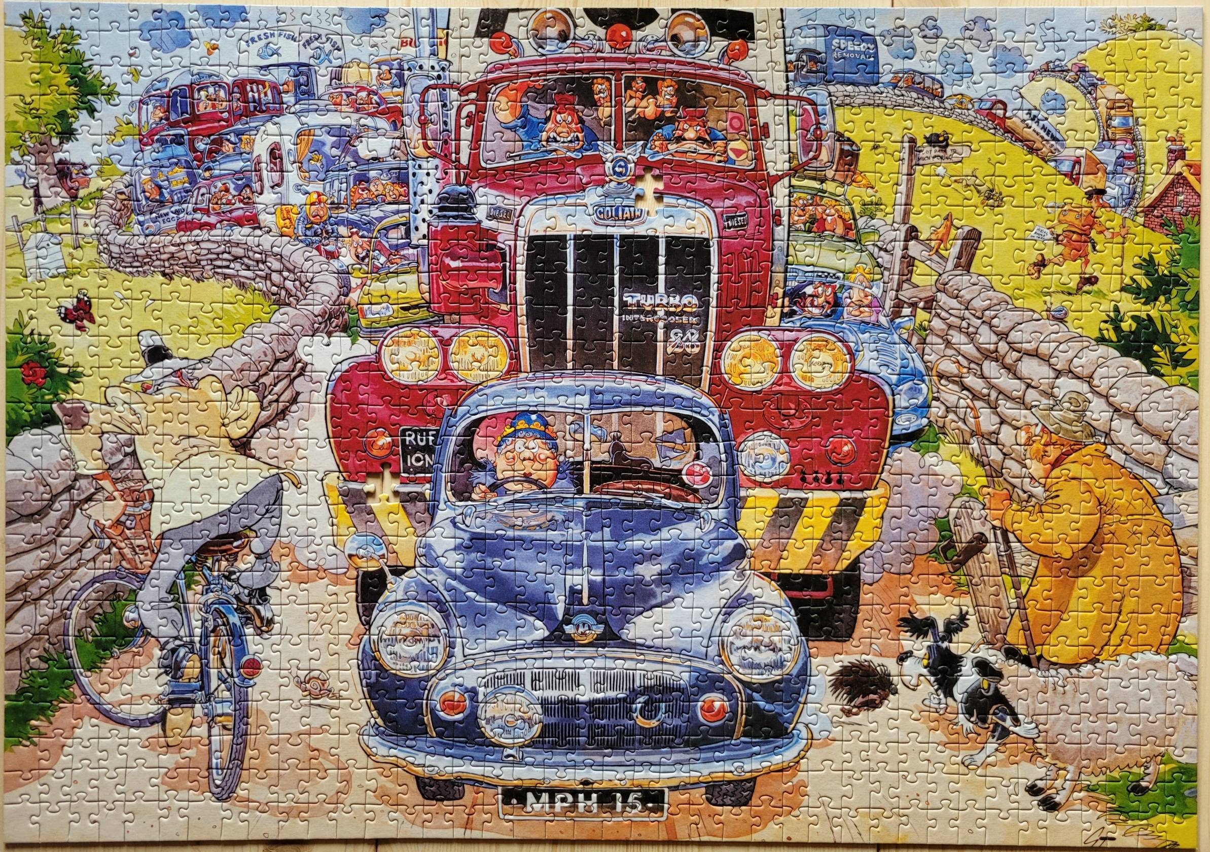 Powiększony obrazek puzzli