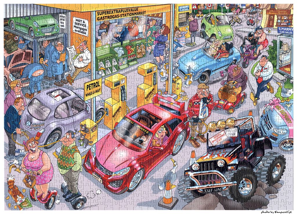 Powiększony obrazek puzzli