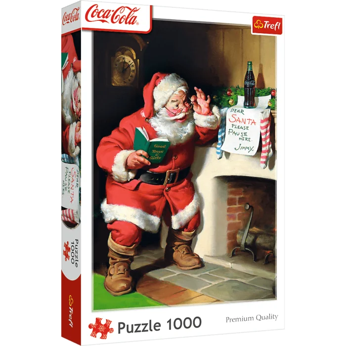 Santa by the Fireplace