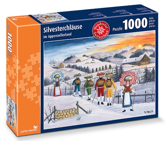 Silvesterchläuse in Appenzellerland