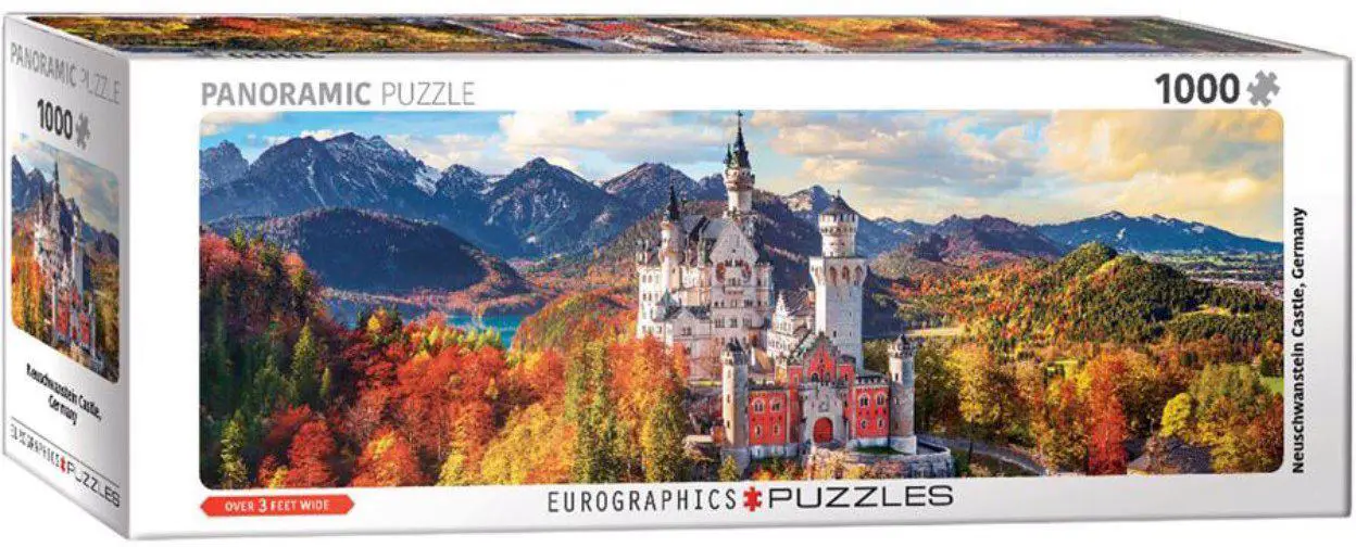 Neuschwanstein Castle in Autumn