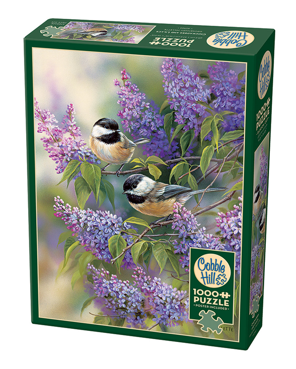 Chickadees and Lillacs