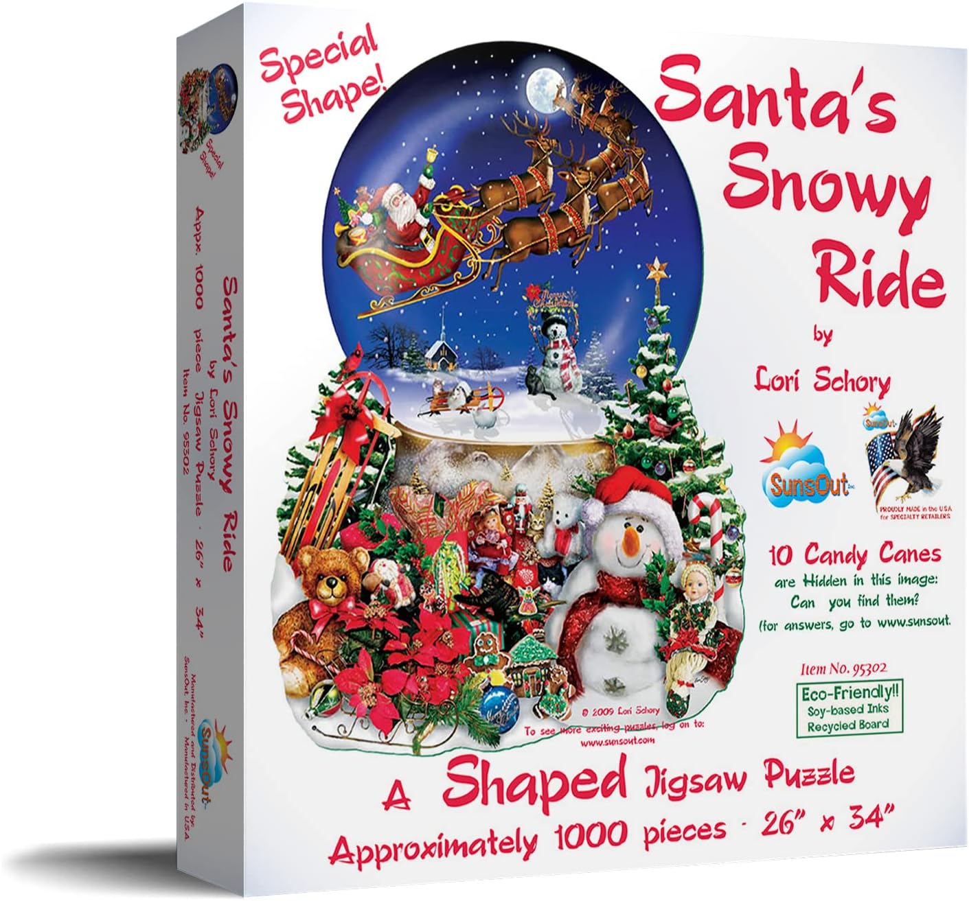 Santa'S Snowy Ride