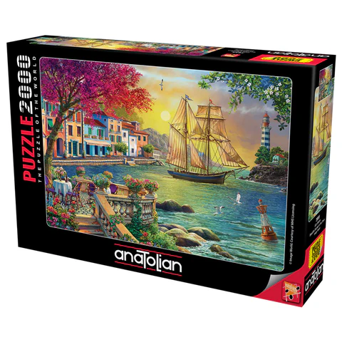 Beautiful Sunset in the Town