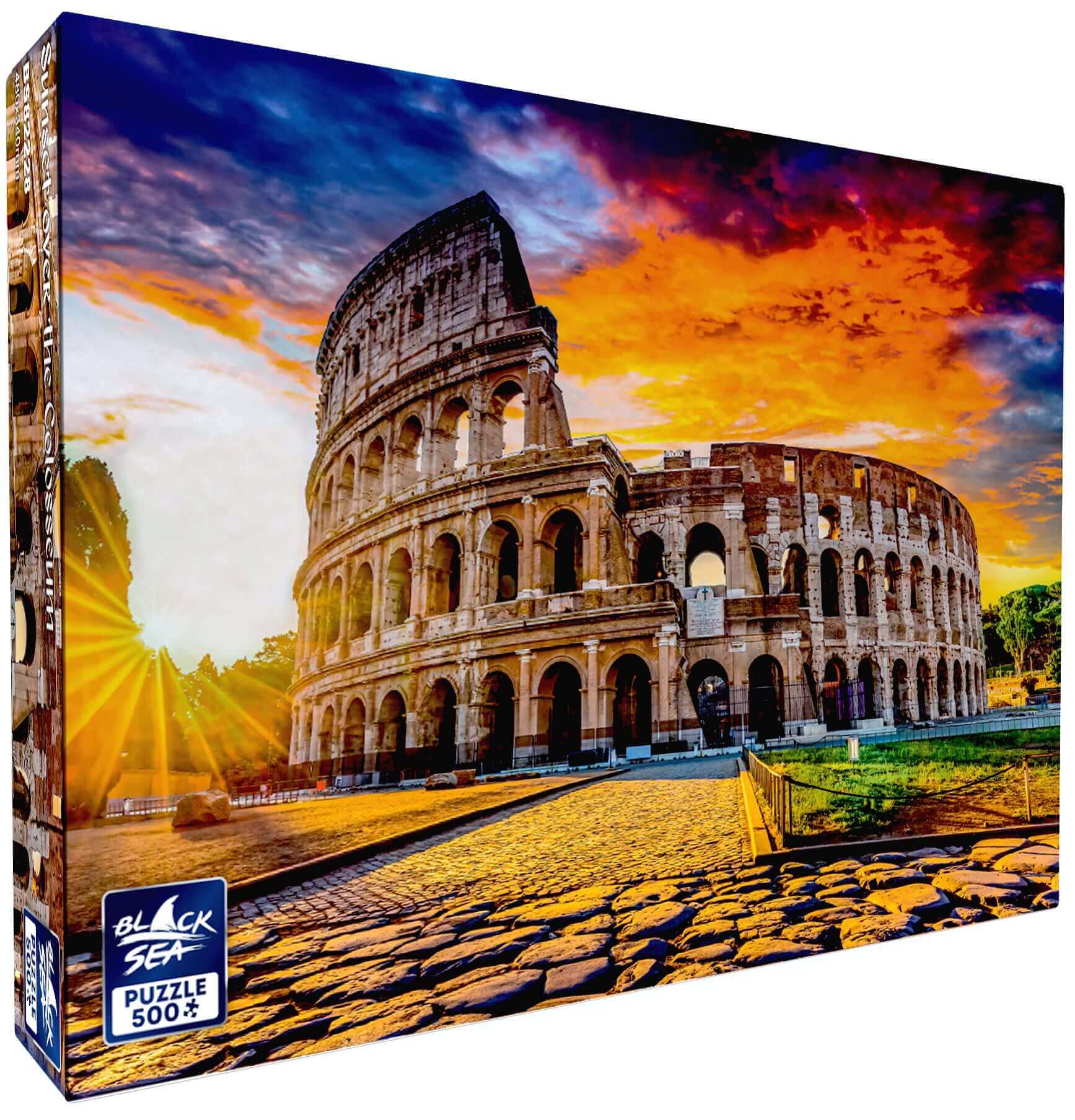 Sunset Over the Colosseum