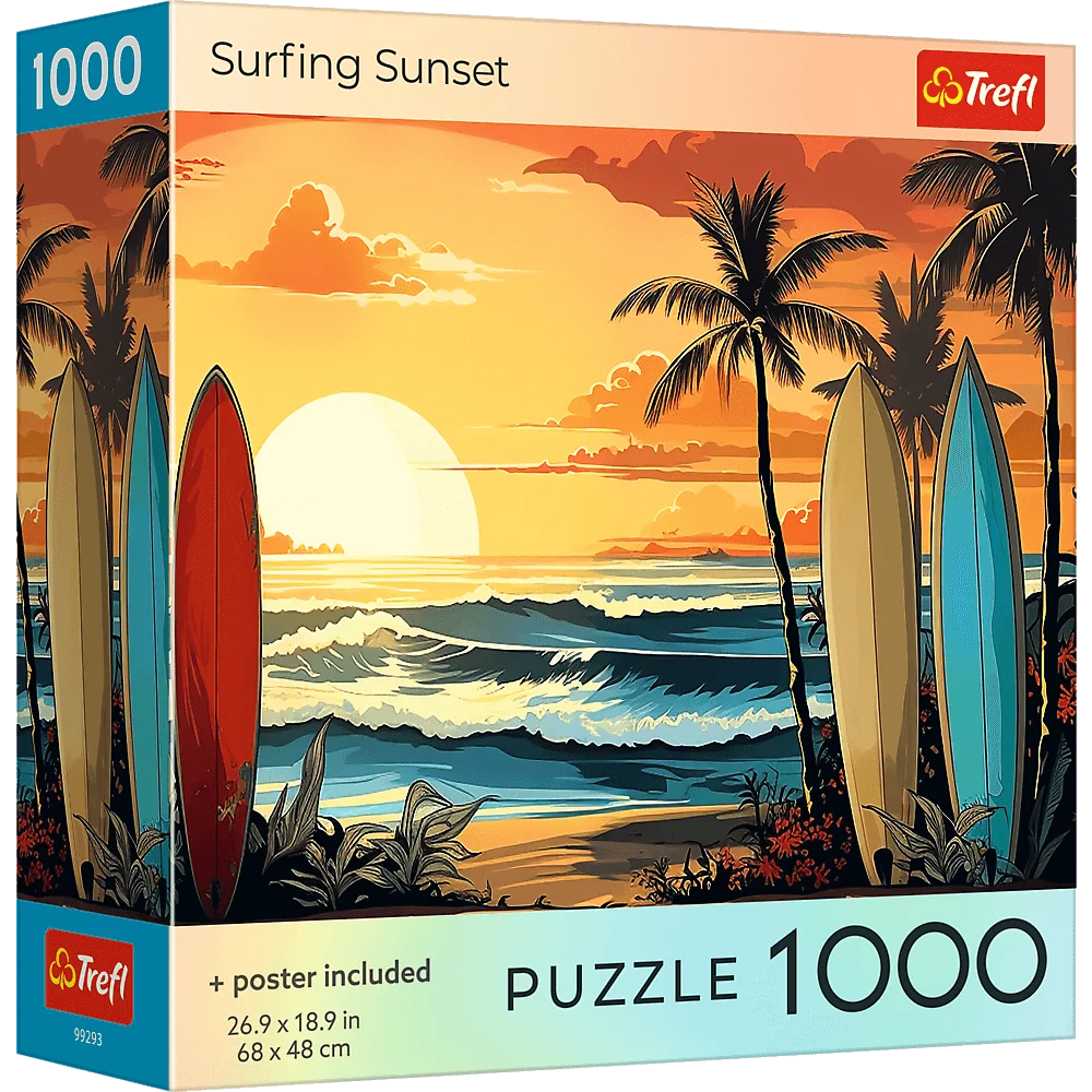 Surfing Sunset