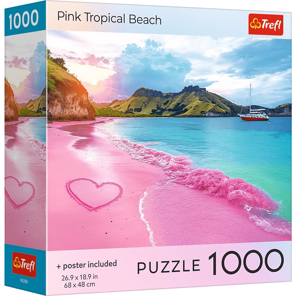 Pink Tropical Beach