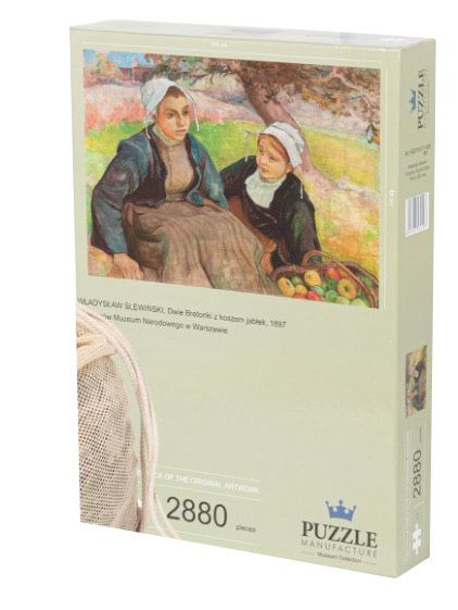 Two Breton Women With a Basket of Apples