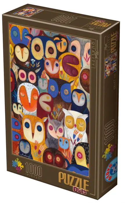 Collage, Owls