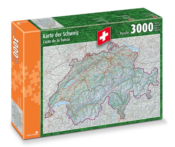Map of Switzerland