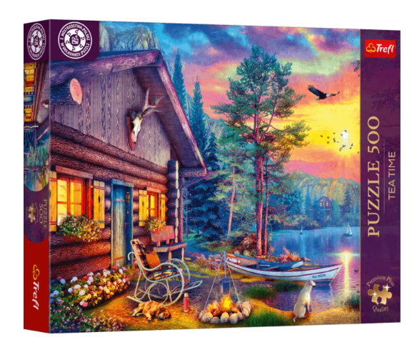 Evening Sunset Cabin