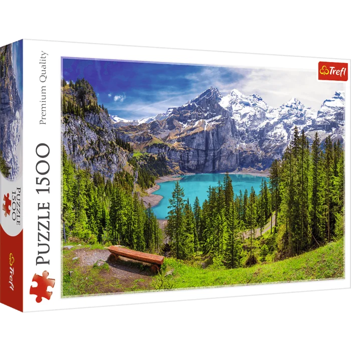 Lake Oeschinen, Alps, Switzerland