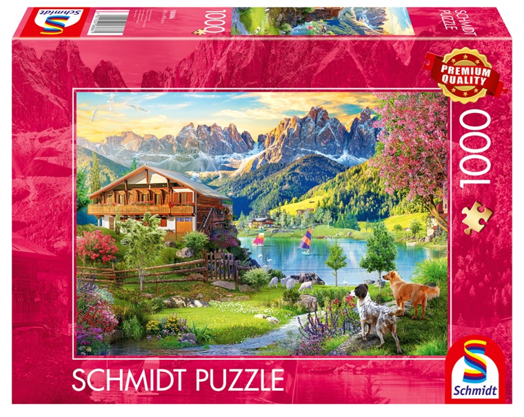 Relaxing in the Dolomites