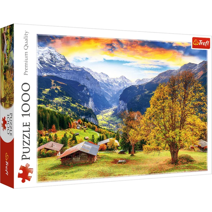 A Picturesque Alpine Village
