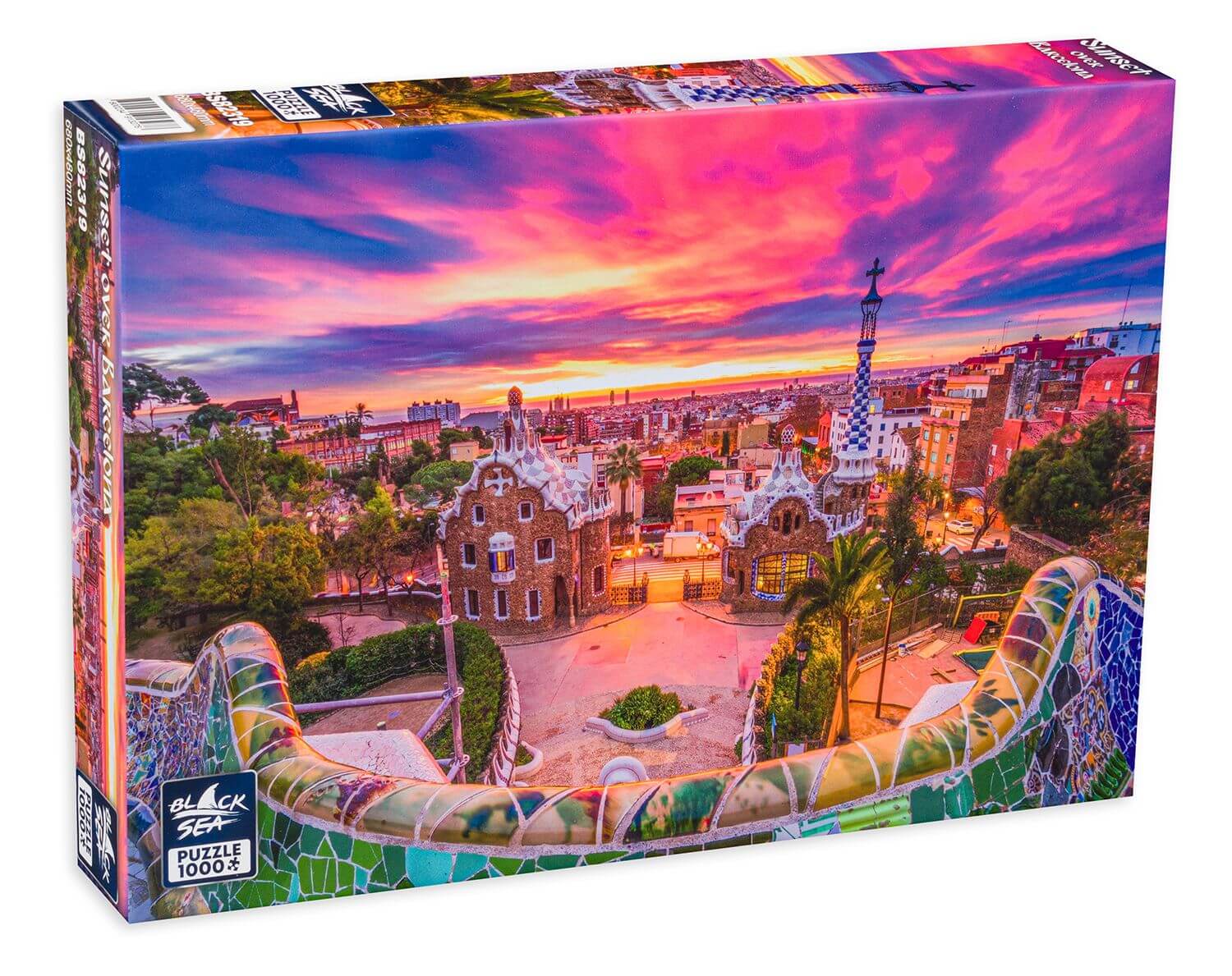 В Sunset over Barcelona
