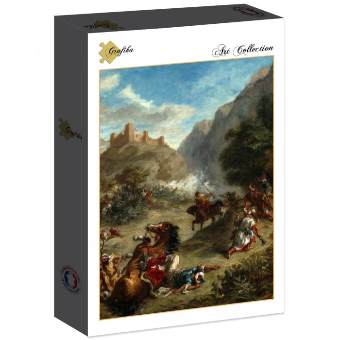 Arabs Skirmishing in the Mountains, 1863