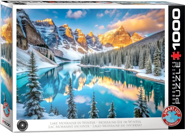 Lake Morraine in Winter