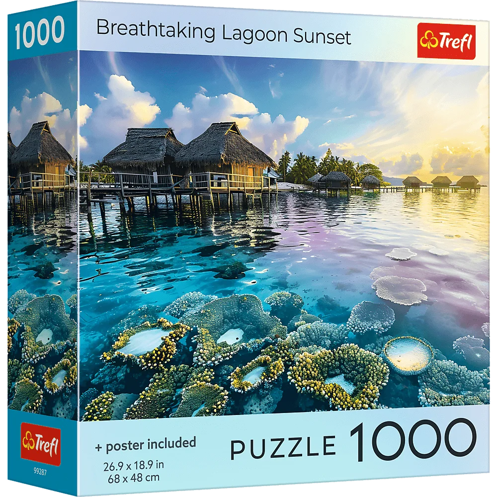 Breathtaking Lagoon Sunset