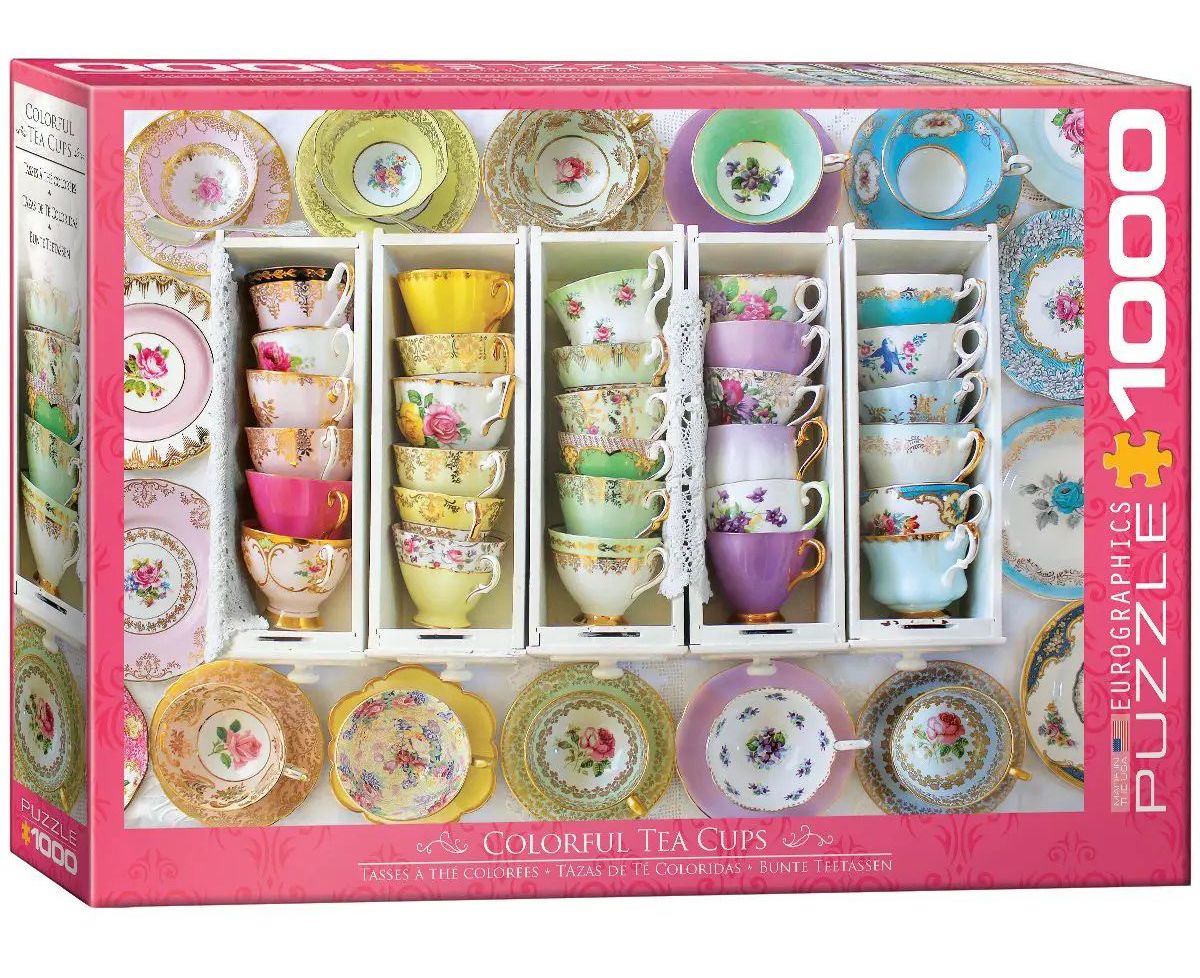 Colorful Tea Cups