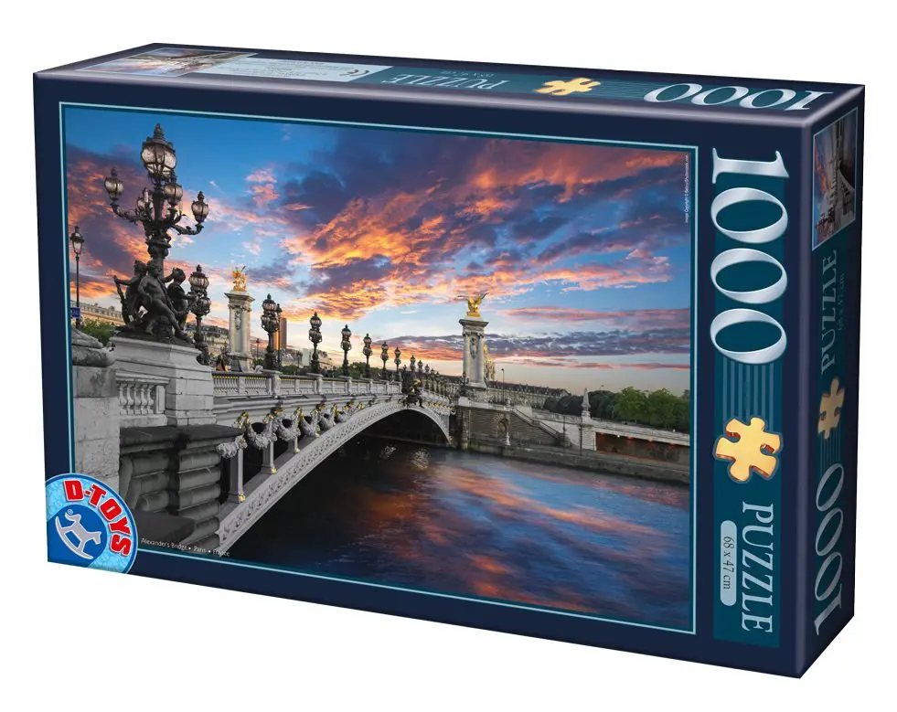 Alexander III Bridge, Paris, France