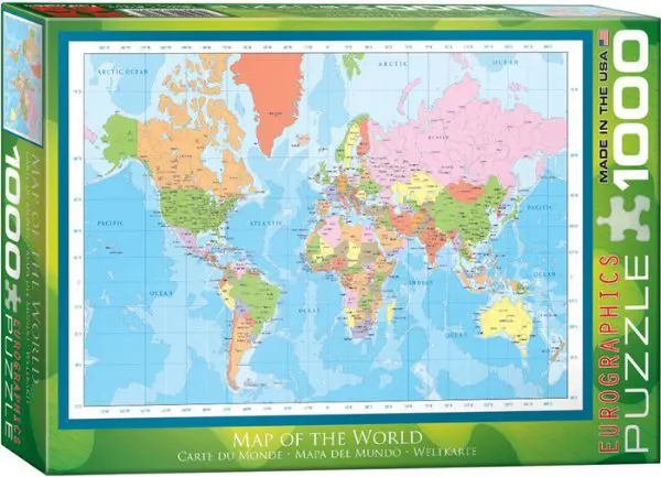Modern Map of the World