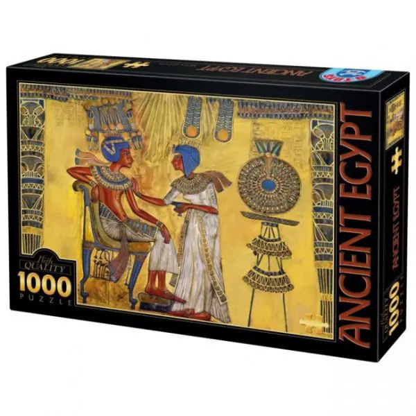 Tutankhamun and Ankhesenamun