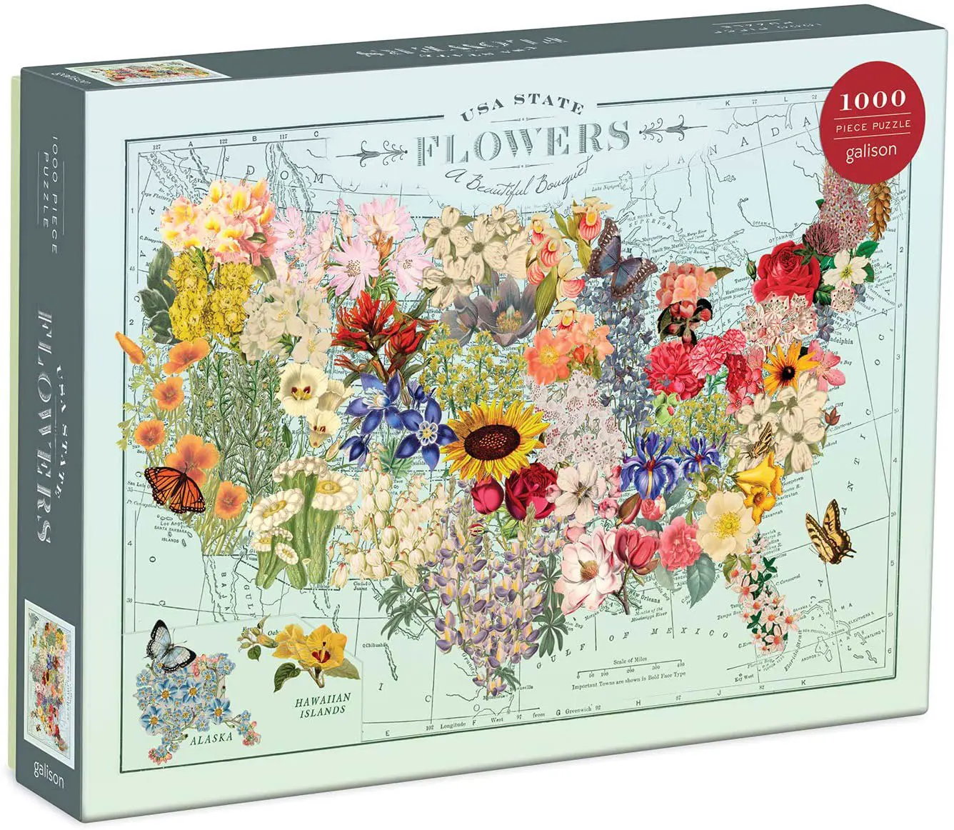 USA State Flowers